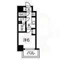 エステート金山6階6.3万円