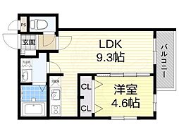 MOVE若宮 2階/-