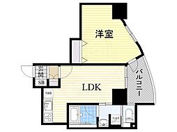 ドゥーエ上前津 1LDKの間取図画像