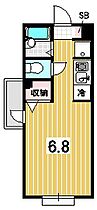 御所北ハイツ 310 ｜ 京都府京都市上京区桝形通出町西入上る相生町114番地1（賃貸マンション1K・3階・20.88㎡） その2