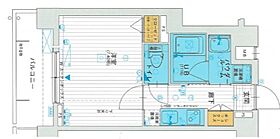 アスヴェル京都西陣  ｜ 京都府京都市上京区元誓願寺通大宮東入寺今町（賃貸マンション1K・3階・25.84㎡） その3