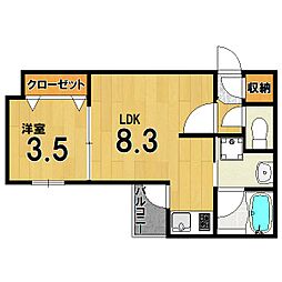 ウェルスクエア京都智恵光院 1階/103