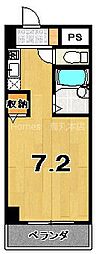 セントガーデン 1Kの間取図画像