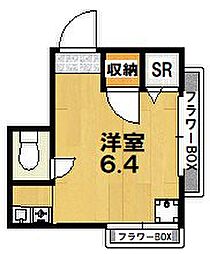 コプリハウス ワンルームの間取図画像