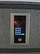 オートロック付です。