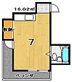 サンライズ宝ケ池3階3.6万円