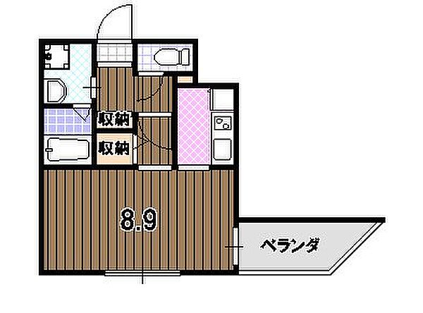 ブランネージュ銀閣寺道 ｜京都府京都市左京区北白川久保田町(賃貸マンション1K・4階・28.58㎡)の写真 その2