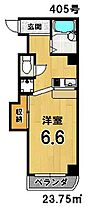 シマムラビル 405 ｜ 京都府京都市左京区田中西樋ノ口町78-1（賃貸マンション1K・4階・23.75㎡） その2