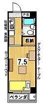 ポートリジェール78  ｜ 京都府京都市左京区田中南西浦町73-3（賃貸マンション1R・6階・19.67㎡） その2