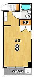 シンプルハイツベニス 1Kの間取図画像