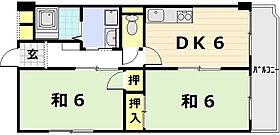 セブンロード 303 ｜ 京都府京都市下京区西七条南月読町（賃貸マンション2DK・3階・43.77㎡） その2