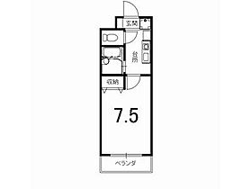 オークセブン 506 ｜ 京都府京都市右京区梅津石灘町53-2（賃貸マンション1K・5階・22.57㎡） その2