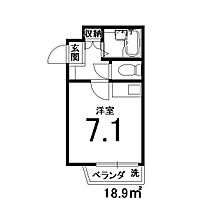 京都府京都市右京区嵯峨野宮ノ元町49-9（賃貸マンション1K・地下1階・17.50㎡） その2