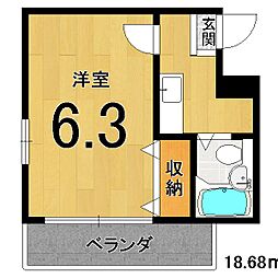 ネオ・ボナール華 3階/303