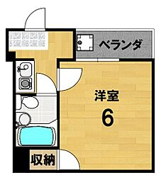 ホワイトグリーン6号館 4階/505