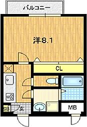 シャルレ1番館 2階/202