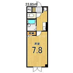 D'sLYRA 1Kの間取図画像