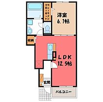 マイスター VIII  ｜ 茨城県結城市大字結城（賃貸アパート1LDK・1階・44.70㎡） その2