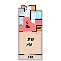 サントノーレ  ｜ 栃木県小山市駅東通り1丁目（賃貸マンション1K・2階・29.00㎡） その2