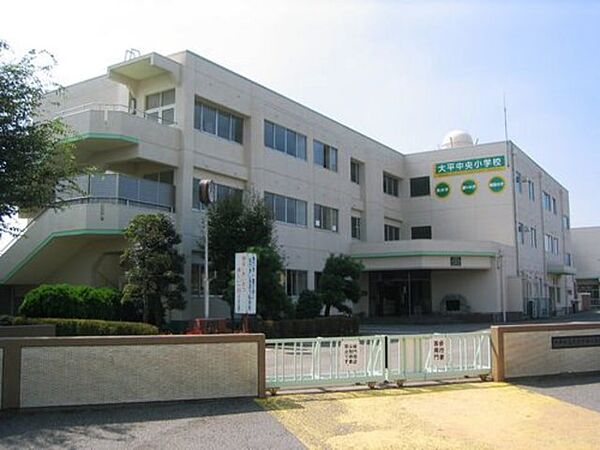 画像29:栃木市立大平中央小学校 1607m