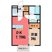 メイユールヒル一里  ｜ 茨城県古河市幸町（賃貸アパート1DK・1階・29.25㎡） その2