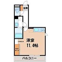 コージーコート大平  ｜ 栃木県栃木市大平町富田（賃貸アパート1R・3階・31.60㎡） その2