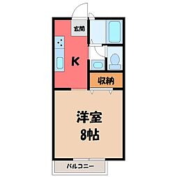 東武日光線 栃木駅 徒歩22分