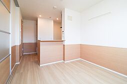 JR水戸線 下館駅 徒歩23分の賃貸アパート 2階1LDKのリビング/ダイニング