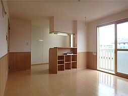 JR東北新幹線 宇都宮駅 徒歩36分の賃貸アパート 1階1LDKのリビング/ダイニング