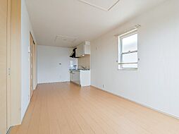 JR水戸線 玉戸駅 徒歩19分の賃貸アパート 2階2LDKのリビング/ダイニング