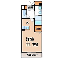 🉐敷金礼金0円！🉐関東鉄道常総線 下館駅 徒歩6分