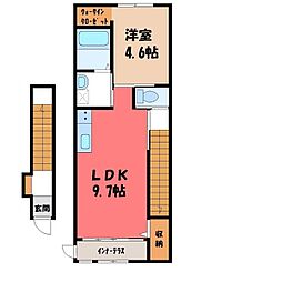 ラルーナ B 2階