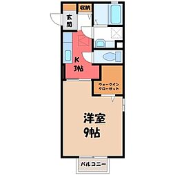 JR東北本線 小山駅 徒歩20分 1階/-