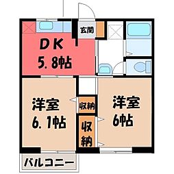 🉐敷金礼金0円！🉐東武日光線 新栃木駅 徒歩3分