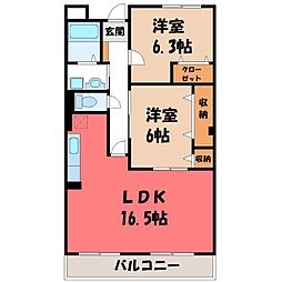 プレステージコートファミーユ館 2階