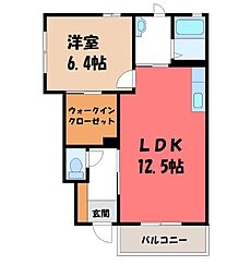 JR東北本線 野木駅 徒歩5分 1階/-
