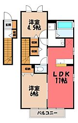 ボヌール シャトー A 2階