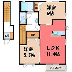 カルプマレメゾン 2階