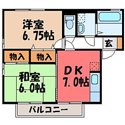 グランパルク C 1階/-