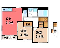 東武日光線 新栃木駅 徒歩9分 2階/-