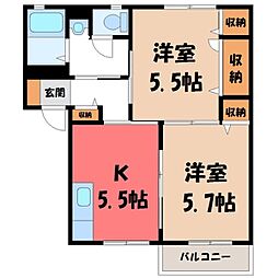 JR水戸線 下館駅 徒歩24分
