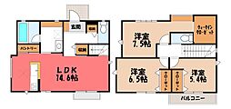 湘南新宿ライン宇須 小山駅 バス16分 東城南小前下車 徒歩3分