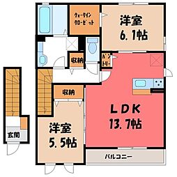 東武日光線 栃木駅 徒歩15分