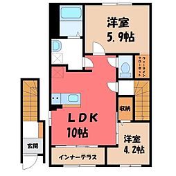 東武宇都宮線 野州平川駅 徒歩5分