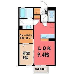 JR東北本線 小山駅 バス20分 小山高校前下車 徒歩5分