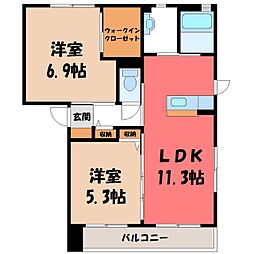 JR東北本線 野木駅 徒歩6分