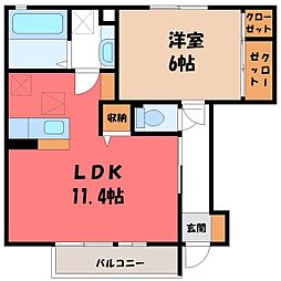メイプルリーフ D 1階