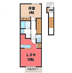 シャン・ド・フルール I 2階