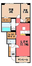 ルミエール III 1階/-