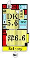 ベルシャトゥ西新井1階6.8万円